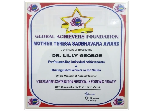 Mother Teresa Sadbhavna Award